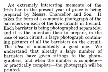 Photographing the Circuits, 1904